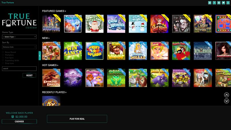 Truefortune Casino Online - Un destino líder en videojuegos para España